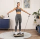 Вибрационная платформа для тренировок GYMTEK XP300 GOLD с эспандерами до 150 кг - изображение 6
