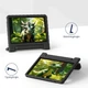 Противоударный силиконовый чехол Eva Stand для планшета Lenovo Tab M11 2024 11” TB330FU / TB330XU Черный - изображение 7
