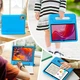 Противоударный силиконовый чехол Eva Stand для планшета Lenovo Tab M11 2024 11” TB330FU / TB330XU Голубой - изображение 7