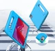Противоударный силиконовый чехол Eva Stand для планшета Lenovo Tab M11 2024 11” TB330FU / TB330XU Голубой - изображение 9