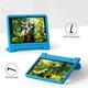 Противоударный силиконовый чехол Eva Stand для планшета Lenovo Tab M11 2024 11” TB330FU / TB330XU Голубой - изображение 11