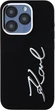 Панель Karl Lagerfeld Silicone Metal Script Logo для Apple iPhone 15 Pro Max Black (3666339253370) - зображення 3