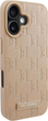 Etui Karl Lagerfeld Hot Stamp Magsafe do Apple iPhone 16 Beige (KLHMP16SPKHPORPE) - obraz 3