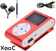 Мини MP3 плеер алюминиевый клипса + вакуумные наушники + USB переходник. Мп3 плеер для спорта, бега WJ3R - изображение 1