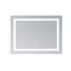 Зеркало Lidz Kubis (KU2) 800х600 с LED-подсветкой Touch, с антизапотеванием, с диммером, рег. яркости LD78LF9048060 - изображение 4