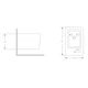 Биде подвесное Qtap Crow 485х340х290 мм White QT05555371W - изображение 2
