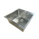 Кухонная мойка Mixxus MH5050 Micro Decor SS Color нержавеющая сталь 3.0/0.8 мм интегрированная (MI8212) - изображение 3