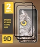 Защитное стекло на iPhone Xs Max / 11 Pro Max Защитное стекло для айфон Xs Max / 11 про макс на весь экран 2 шт комплект Shieldy - изображение 1