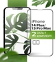Защитное стекло для iphone 13 pro max 14 Plus Защитное стекло на айфон 13 про макс 14 плюс на весь экран комплект 2шт 9D Shieldy - изображение 1