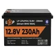 Акумулятор LiFePO4 12,8V 230 Ah 2944Wh BMS 150A пластик Smart BT LogicPower 24662 - зображення 1
