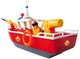 Іграшка для купання Simba Fireman Sam Пожежний човен Сема (5632984) (4006592085278) - зображення 2