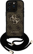 Панель Guess 4G Big Logo Cord Stap Crossbody для Apple iPhone 16 Pro Max Brown (3666339434441) - зображення 2