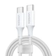 Кабель зарядний Ugreen Type-C 100W для швидкого заряджання 2 м White (US557) - зображення 2