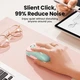 Беспроводная USB мышь манипулятор Ugreen Rechargeable Dual Mode Wireless Mouse Pink (MU102) - изображение 4