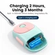 Беспроводная USB мышь манипулятор Ugreen Rechargeable Dual Mode Wireless Mouse Pink (MU102) - изображение 5
