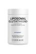 Codeage Liposomal Glutathione Antioxidant1000 мг Липосомальный глутатион 120 растительных капсул - изображение 1