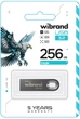 USB флешка Wibrand 256GB Eagle Grey USB 3.2 Gen 1 (USB 3.0) (WI3.2/EA256U10G) - изображение 3