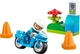 Конструктор LEGO DUPLO Town Синий полицейский мотоцикл 11 деталей (10471) - изображение 2