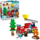 Конструктор LEGO DUPLO Town Пожарная машина со шлангом и пожарным 28 деталей (10473) - изображение 3
