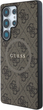 Etui Guess Fixed Glitter Big 4G Metal do Samsung Galaxy S25 Ultra Brown (3666339441722) - obraz 2