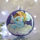 Новогодний шар на елку Santa Shop Ангел на облаке Голубой 10 см (4820001106749) - изображение 1