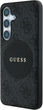 Etui Guess 4G Round Patch Classic Logo MagSafe do Samsung Galaxy S25 Plus Black (3666339448936) - obraz 2
