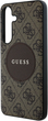 Etui Guess 4G Round Patch Classic Logo MagSafe do Samsung Galaxy S25 Plus Brown (3666339448967) - obraz 6