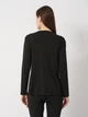 Кофта домашняя для беременных и кормящих мам KOKO boutique Black HOME S/M чёрная - изображение 4
