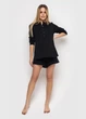 Кофта домашняя для беременных и кормящих мам KOKO boutique Black HOME S/M чёрная - изображение 5