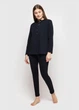 Кофта домашняя для беременных и кормящих мам KOKO boutique Black HOME S/M чёрная - изображение 7