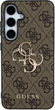 Etui Guess 4G Big Classic Logo do Samsung Galaxy S25 Brown (3666339449063) - obraz 3