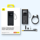 Портативный компрессор для авто Baseus Super Mini Pro Series BS-CG016 4000mAh Black - изображение 10