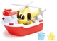 Іграшка для купання Green Toys Рятувальний катер з гелікоптером (2999757) (0816409011550) - зображення 2