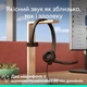 Навушники Logitech H570e Corded Mono BLACK-USB-A (981-001426) - зображення 3
