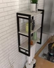 Настенная кухонная полка в стиле лофт EcoLoft Риали DSP-1298-2 Дуб Кортона - изображение 2