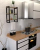 Настенная кухонная полка в стиле лофт EcoLoft Риали DSP-1298-1 Дуб Аппалачи - изображение 4