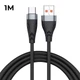 Зарядний кабель Type-C 1m - USB на Type-C кабель для iPad, Samsung, Xiaomi, ASUS, Motorola, Nokia | 1м - зображення 1