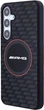 Etui plecki AMG Silicone Carbon Pattern na Samsung Galaxy S24 (S921) z MagSafe Czarne (3666339241728) - obraz 3