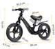 Rowerek biegowy dla dzieci Ricokids FUNNU 12" Czarny (5903890629601) - obraz 6
