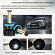 Комплект 2 LED лампи для фар далекого/ближнього світла IRONWALLS H11/H9/H8 6500K 420000LM - зображення 16