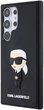 Etui plecki Karl Lagerfeld 3D Rubber Ikonik na Samsung Galaxy S24 Ultra (S928) Czarne (3666339242015) - obraz 4