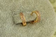 Серьги кольца Хuping Jewelry колечки с камешками 9 мм золотистые - изображение 2