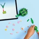 Конструктор LEGO Creator Черепаха с цветком водяной лилии 124 детали (31377) - изображение 11