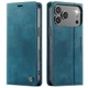 Чехол книжка Caseme с магнитом для iPhone 17 Pro зеленый бумажник - изображение 1