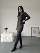 Жіночий костюм (кофта+спідниця міді) Uaclothes 50-52 Графітовий (like36162-165851358) - зображення 2