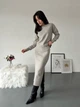 Жіночий костюм (кофта+спідниця міді) Uaclothes 50-52 Бежевий (like36161-165841358) - изображение 3