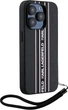 Панель Karl Lagerfeld Saffiano Athleisure Stripes Cord для Apple iPhone 15 Pro Max Black/Pink (3666339254773) - зображення 3