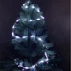 Светодиодная гирлянда Конский хвост, 2 м, 400 LED, 20 нитей, от сети 220 В, 8 режимов, Холодный белый - изображение 8