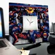 Часы "Команда Ред Булл. Red Bull. Формула 1. Formula F1" подарок для фанатов автогонок, украшение спальни, гаража, офиса - изображение 3