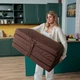 Матрац-трансформер Flexio Oxford 180х60 Коричневий - изображение 7